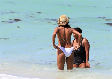 GABRIELLE UNION In Bikini At The Beach In Miami HawtCelebs