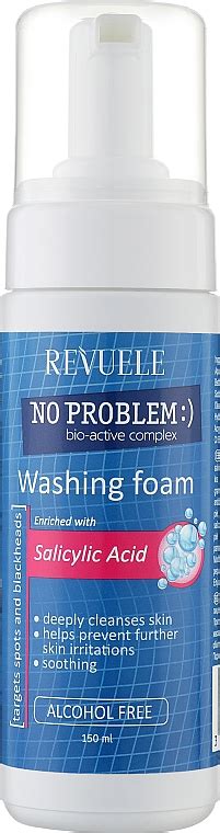 Revuele No Problem Washing Foam With Salycylic Acid Spumă de curățare