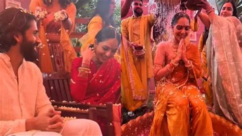 Inside Sobhita Dhulipala S Pelli Kuthuru Ceremony Ahead Of Her Wedding With Naga Chaitanya Pics