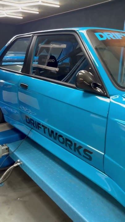 Driftworks S65 Swap E30 M3 On The Dyno🔥 Bmw E30m3 S65swap V8swap