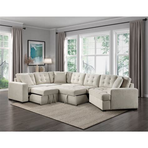 Latitude Run Piece Upholstered Sectional Wayfair Canada