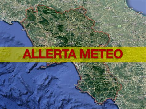 Allerta Meteo Campania Temporali E Vento Forte Codice Giallo