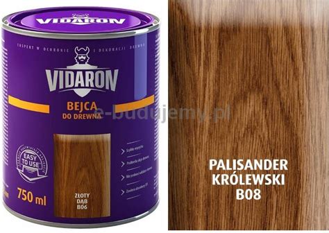 Vidaron Bejca Do Drewna Palisander Królewski B08 0 75L Opinie i ceny