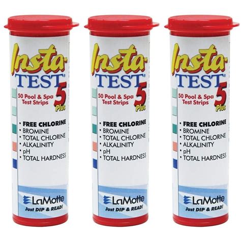 Lamotte Insta Test Plus Swimming Pool Spa Test Strips Pack