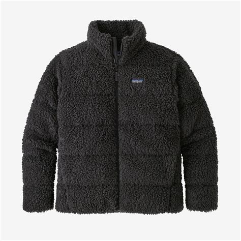 Patagonia Mens Recycled High Pile Fleece Down Jacket Big Apple Buddy