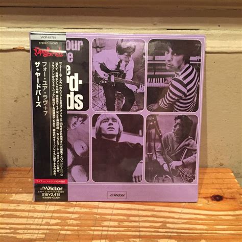 Yahooオークション Cd 紙ジャケ帯付 The Yardbirds For Your Lo