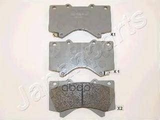 Купить Тормозные Колодки Japanparts Pa272af Japanparts арт. PA-272AF в ...