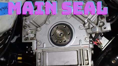 Ls Rear Main Seal Replacement L L L L L L Youtube