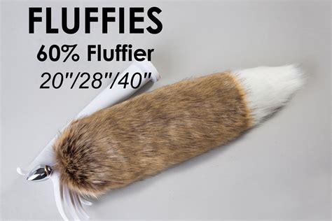 Fluffy Fox Tail Butt Plug Tail Fox Tail Plug Couple Sex Toy Etsy