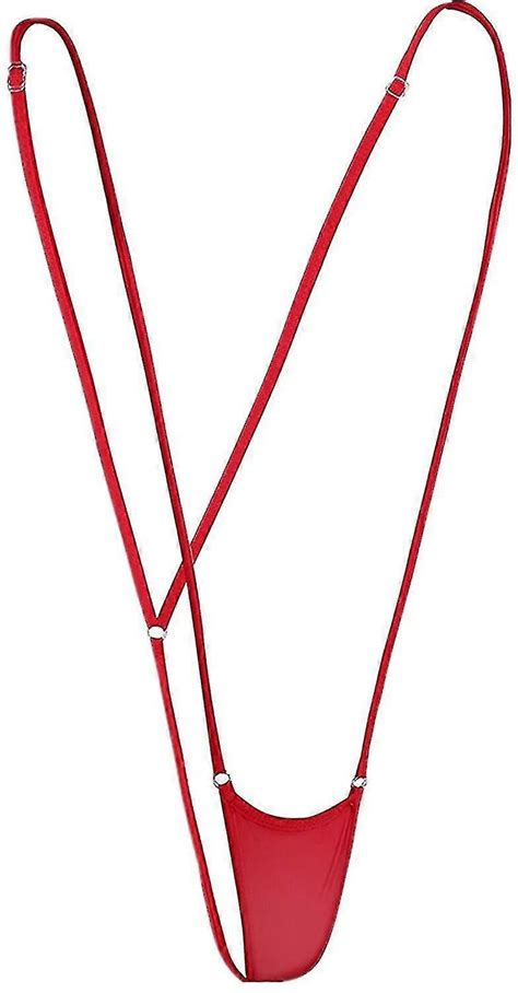Women S Sexy Mini Sling Shot G String Micro Bikini Underwear Thong Swimwear Fruugo Uk