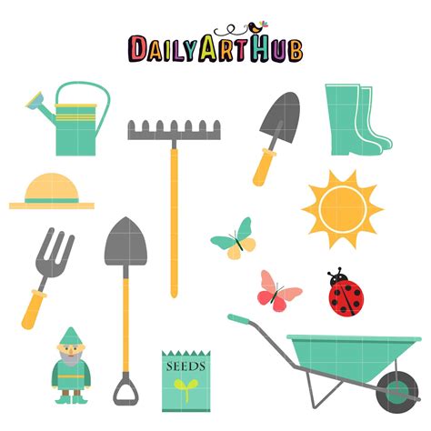 garden tools clip art 6