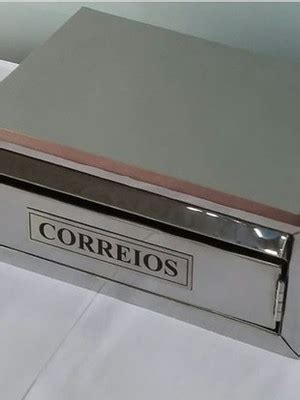 Caixa De Correio De Inox P Muro Compre Produtos Personalizados No Elo