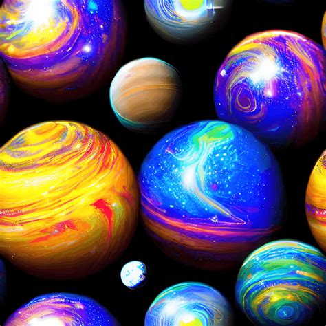 Happy Galaxy Glass Look Vividly Colored Neon · Creative Fabrica