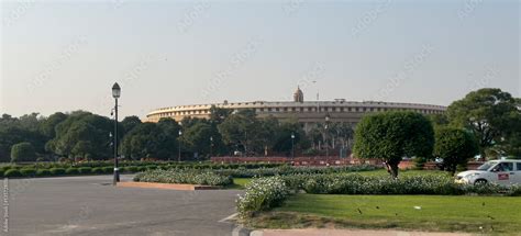 Parliament Of India in Delhi image 2022 Stock Photo | Adobe Stock