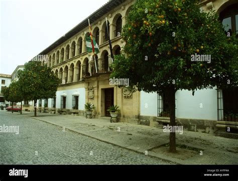 The town of Ronda town hall Stock Photo - Alamy