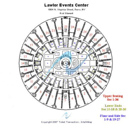 Lawlor Events Center Tickets and Lawlor Events Center Seating Chart ...