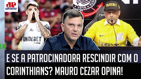 Se a patrocinadora RESCINDIR o Corinthians eu NÃO ACHO que