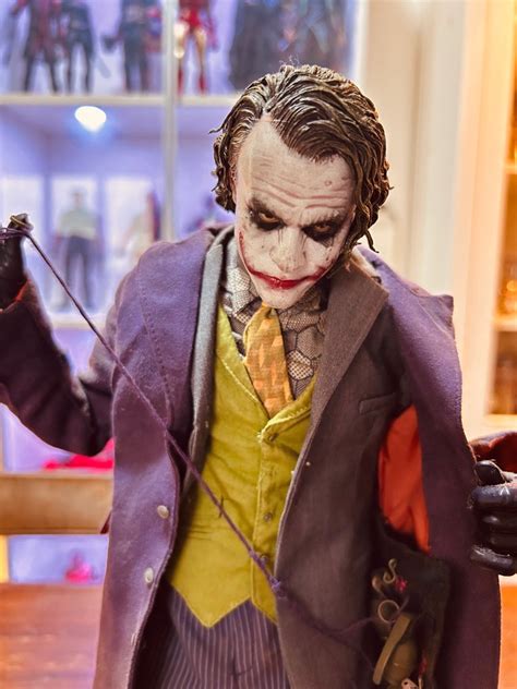 Enterbay The Dark Knight Joker HD Masterpiece Not Hot Toys Hobbies Toys Toys Games