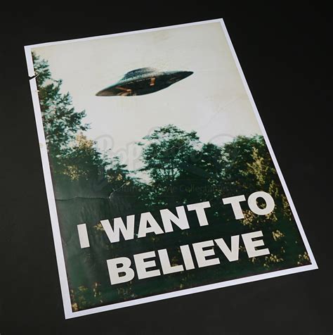 Xfiles I Want To Believe Poster