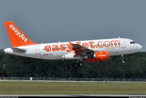 HB JZN easyJet Switzerland Airbus A319 111 Photo by András Soós ID