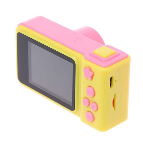 Детский цифровой фотоаппарат SMART KIDS CAMERA V7 розовая. Реальная 1.3 ...