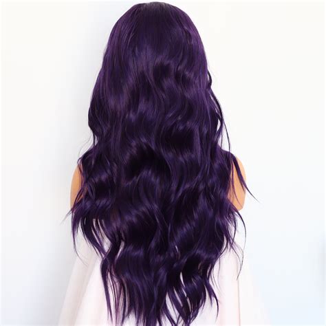 Коричнево фиолетовый цвет волос - 74 фото