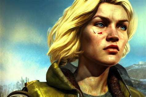 Fallout Charismatic Beautiful Rugged Blonde Female Stable