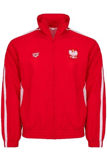 Kurtka Bluza Sportowa Ortalionowa Kadra Polski Arena Prival Full Zip R