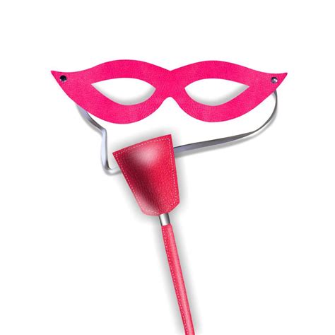 Kit Tiazinha Máscara e Chibata ST Rosa Único Atacado Star Sex