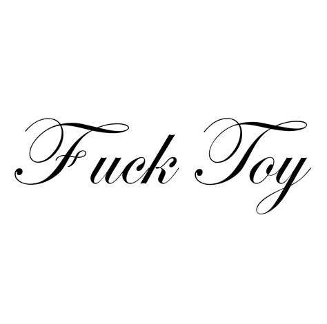 Fuck Toy Temporary Tattoo Etsy