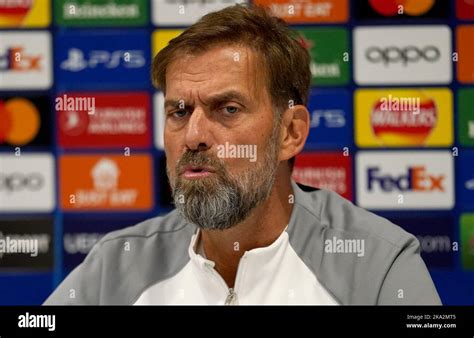 Liverpool manager Jurgen Klopp during a press conference at Anfield, Liverpool. Picture date ...