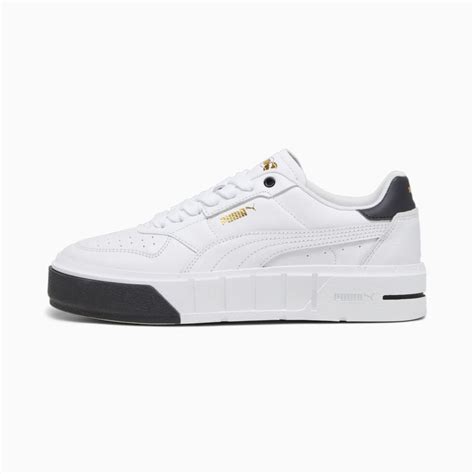 T Nis Puma Cali Court Leather Feminino Branco Puma Ref