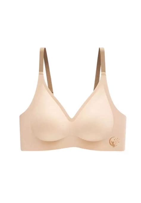 Kiss Tell Premium Olivia Seamless Wireless Paded Push Up Bra In Nude Buy Kiss Tell