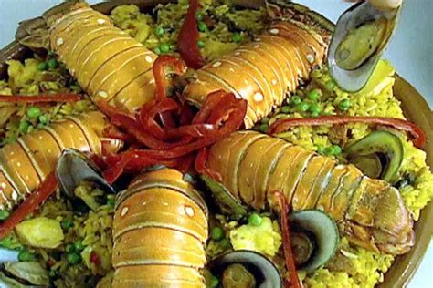 Cuban Style Paella Paella Cubana Recipe Food Network