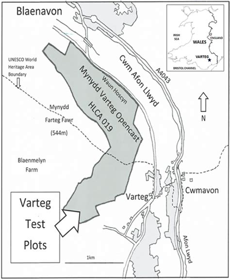 Location of Varteg test plots. | Download Scientific Diagram