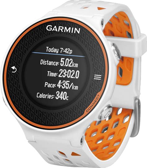 Купить Garmin Forerunner 620 HRM Russia бело-оранжевый (умные ...