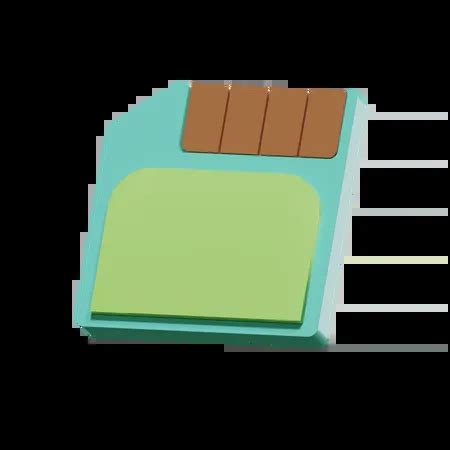 Tf Card Memory 3D Icon - Free Download Appliances 3D Icons | IconScout