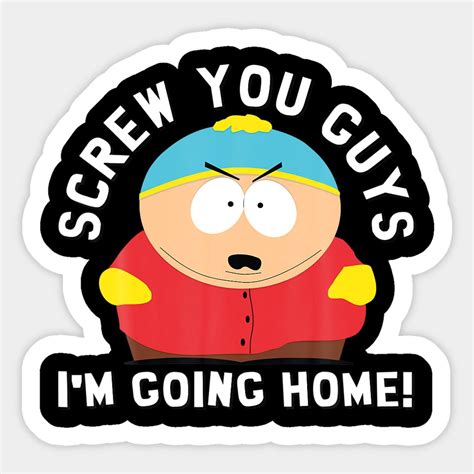 South Park Screw You Guys Eric Cartman by janine-konings in 2023