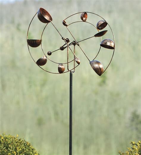 Copper Garden Wind Sculptures Fasci Garden