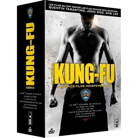 Dvd Coffret Les Maîtres Du Kung Fu 6 Grands Films Indispensables