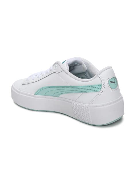 Buy Puma Smash Platform V2 L Women White Sneakers Online