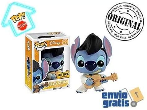 Figura De Acci N Funko Lilo Stitch Stitch Elvis Stitch Hot Topic Exclusive De Funko Pop