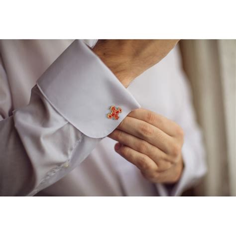 Red Cross Of Constantine Masonic Cufflinks