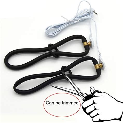 BDSM Electro Shock Anal Plug Vaginal Ring Sex Toys For Men Women Masturbator Electric Stimulator