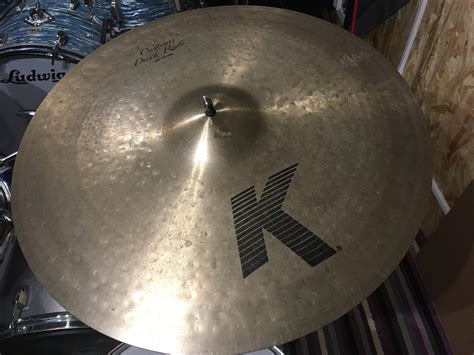 K CUSTOM DARK RIDE 20 Zildjian K Custom Dark Ride 20 Audiofanzine