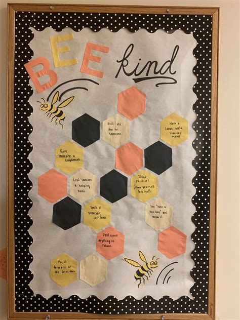 Residence Life Ra Bulletin Board • Acts Of Kindness Be Kind College