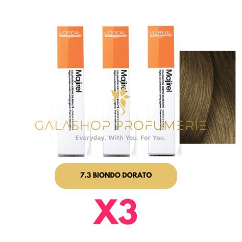 X3 New Majirel 7 3 Blonde Golden L Oreal Color Permanent Color Hair 3PZ EBay Australia