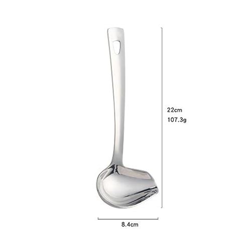 Sauce Ladle Buygo Drizzle Spoon With Spout Gravy Soup Ladle Stainless