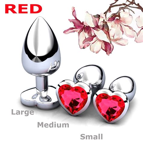 1 PC Anal Butt Plug STAINLESS S M L Sex Toy Women Men Couple Metal