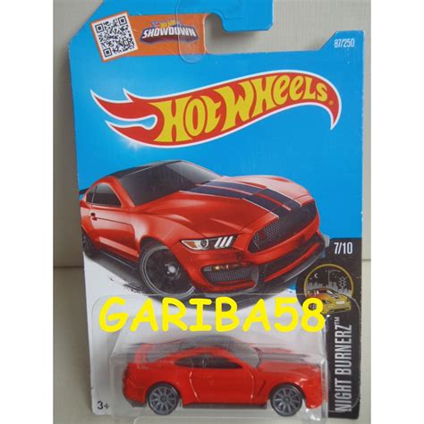 Hot Wheels Ford Shelby Gt R Night Burnerz Gariba Shopee Brasil